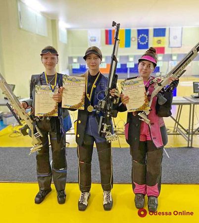 Одесситы успешно выступили на чемпионате Украины по пулевой стрельбе