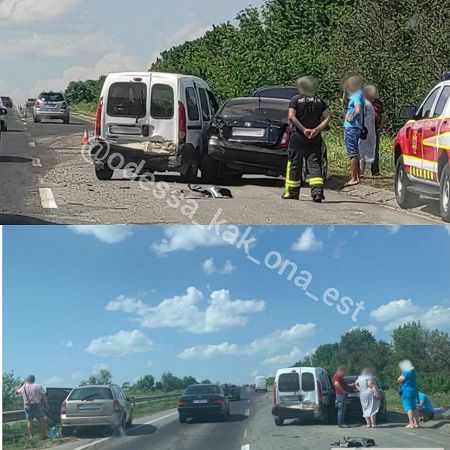 На трассе Одесса-Киев образовалась пробка больше 5 км