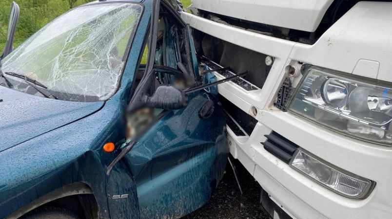Смертельна ДТП на Одещині: водій вантажіки заснув за кермом та врізався у легковик