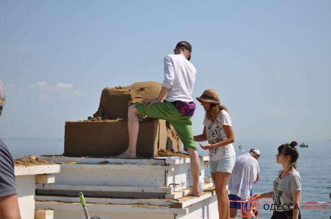 В Одессе начался фестиваль песчаной скульптуры