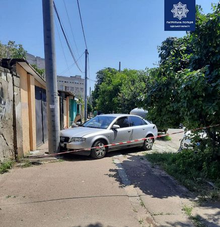Погоня в Одессе закончилась ДТП и дракой при задержании преступников (фото)