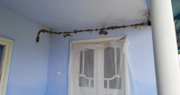 В Одеській області через удар блискавки в будинку спалахнула пожежа