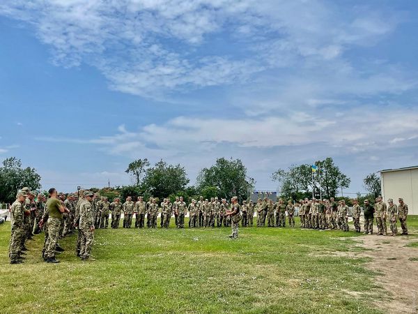 В Одесской области начались учебные сборы резервистов / Фото