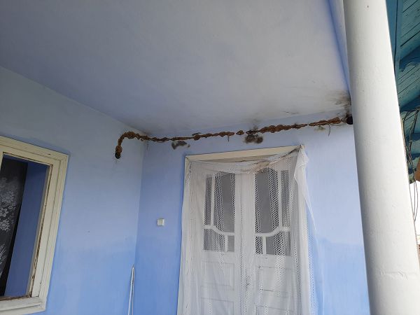 В дом жительницы Виноградное Болградского района попала молния