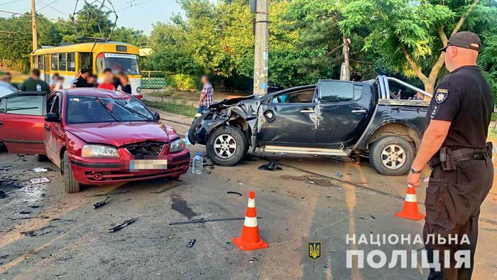 В Лузановке в ДТП пострадали трое взрослых и один ребенок