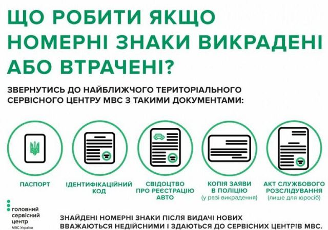 Куда обращаться водителям, если номерные знаки утеряны?