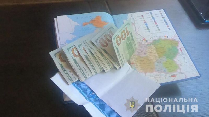 Одесская полиция расследует дело о попытке подкупа сотрудника СБУ