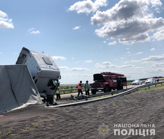 На трассе Одесса-Киев затрудненно движение из-за ДТП