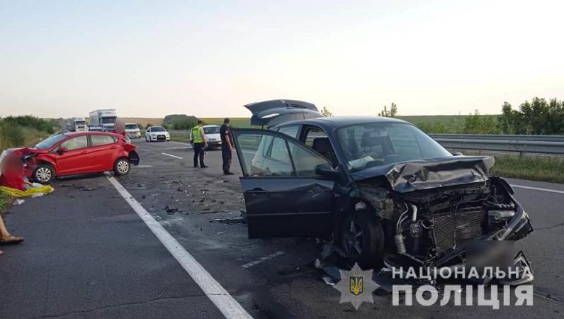 На Одещині унаслідок ДТП постраждала жінка з дітьми