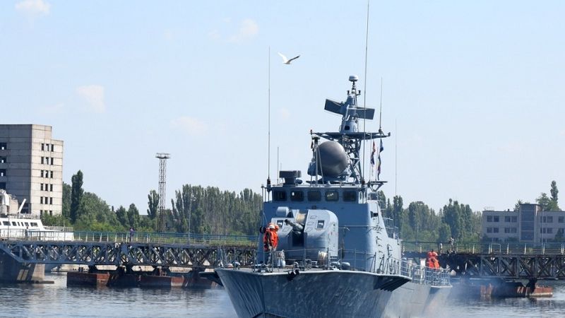 Военный катер «Прилуки» после ремонта возвращается в Одессу