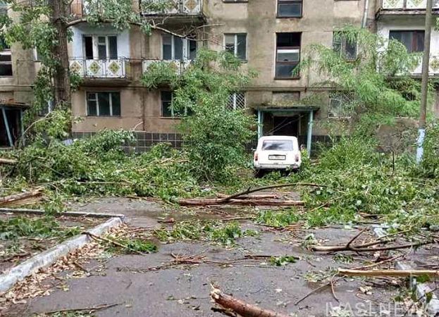 Ураган в Одесской области срывал крыши домов