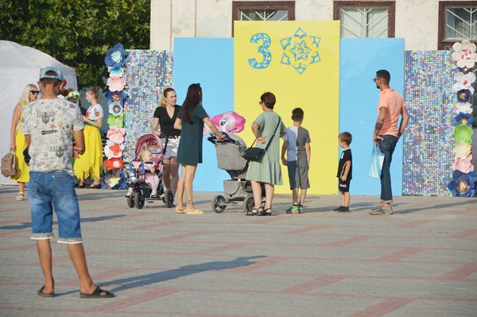 День Независимости в Килии: программу открыл Ярослав Мудрый, а местные таланты оригинально исполнили Гимн Украины