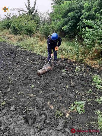 В Одесской области спасатели уничтожили авиабомбу времен Второй мировой