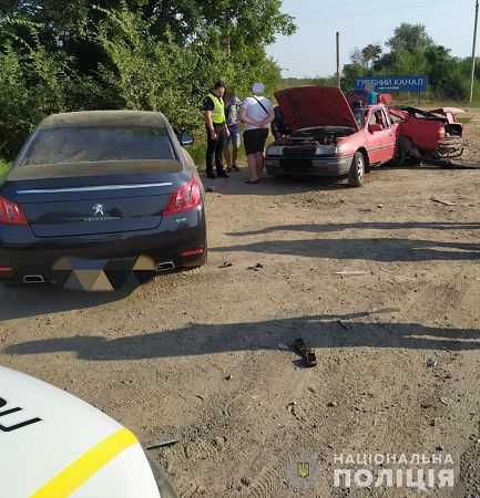 Поліцейські встановлюють обставини ДТП поблизу Сухого Лиману