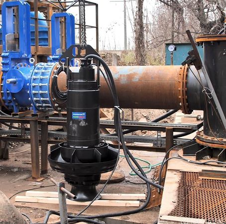 «Инфоксводоканал» установил новые насосы на главной канализационной насосной станции
