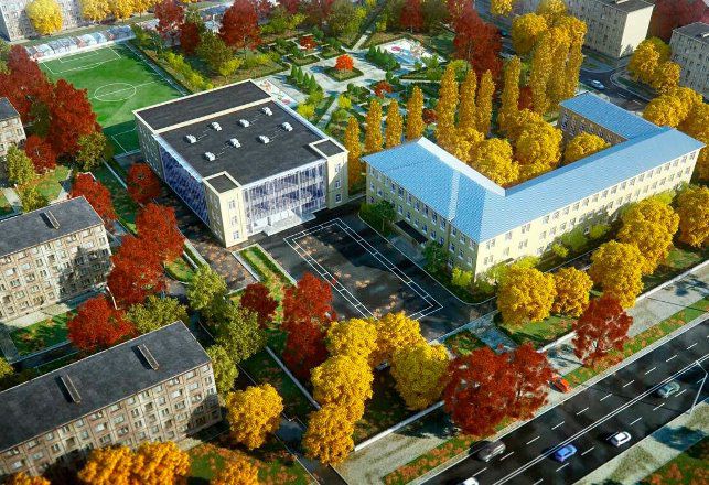В актовый зал одесской школы вложат миллион долларов