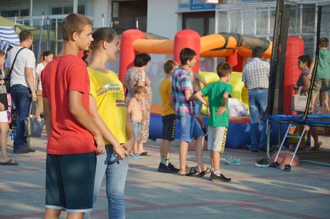 День Независимости в Килии: программу открыл Ярослав Мудрый, а местные таланты оригинально исполнили Гимн Украины