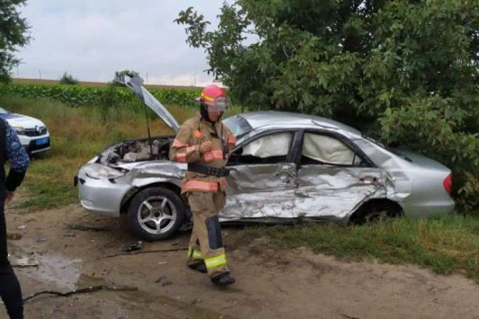 Сразу несколько авто попали в ДТП, пострадали дети