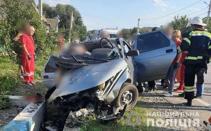 На Одещині у ДТП загинули троє поліцейських