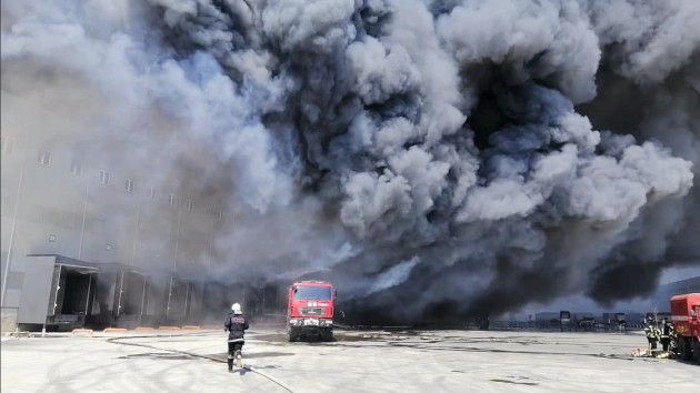 Масштабный пожар возник в Одесской области: с огнем борются более 70 спасателей (ФОТО)