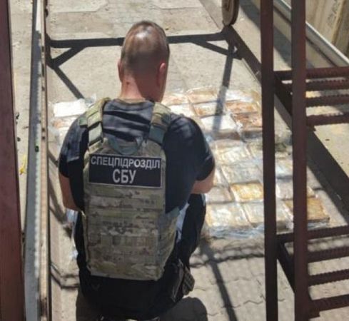 Попытка контрабанды 50 брикетов латиноамериканского кокаина пресечена в Одесской области, - СБУ 02