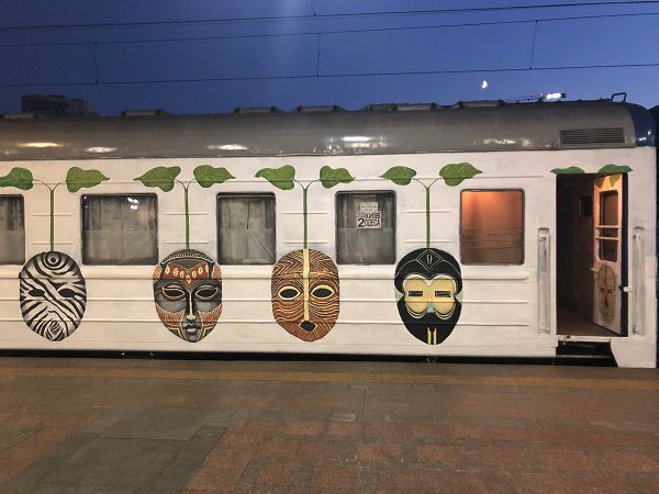 До Одеси приїздив арт-потяг «ГогольTRAIN»