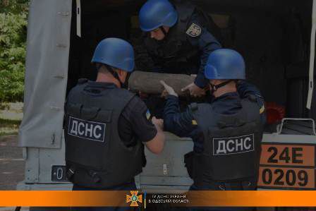 В Одесской области обнаружили опасный боеприпас