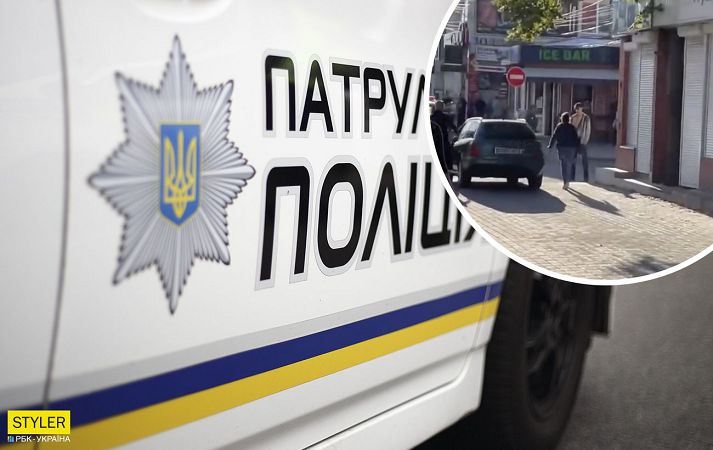 Пыталась остановить вора: под Одессой женщина зацепилась за авто, но ее протащили по дороге (видео)