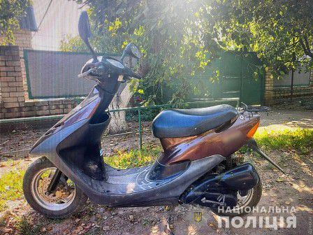 Житель Одесской области пытался угнать соседский мопед