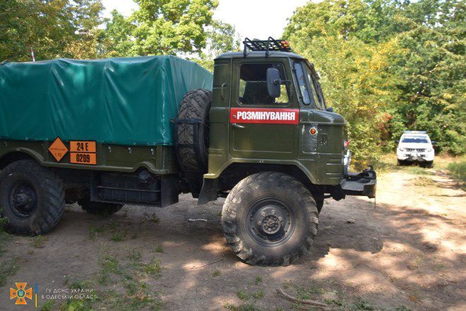 Одесские пиротехники ищут боеприпасы, оставшиеся со времён военного лихолетья