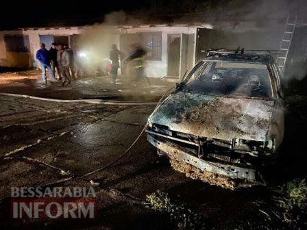 В Одесской области загорелась станция техобслуживания