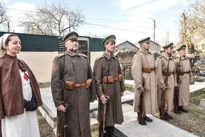 В Одессе прошли памятные мероприятия, посвященные годовщине окончания Первой мировой войны