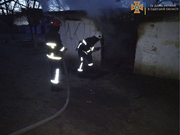 В Одесской области пожар унес жизнь человека