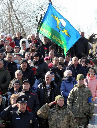 Одесситы почтили память воинов-афганцев