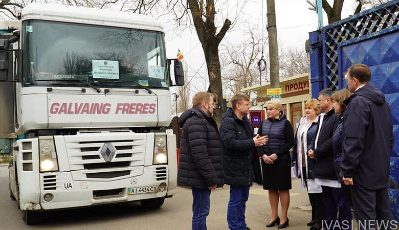 В Одессу из Молдовы прибыла гуманитарная помощь для больниц