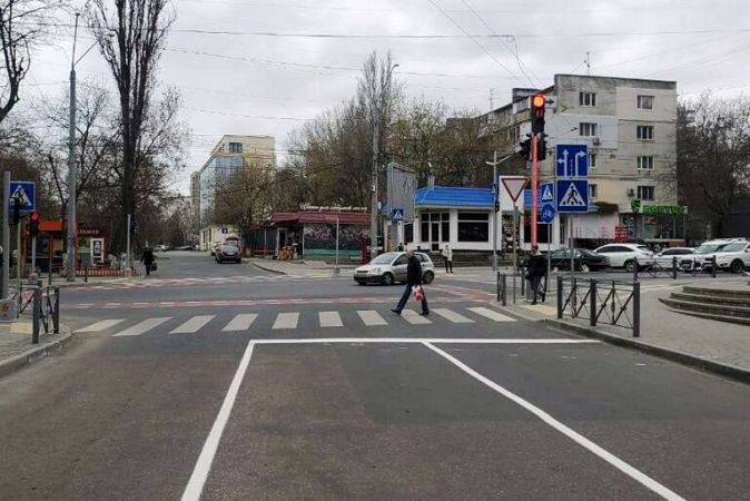 На улице Маршала Говорова в Одессе действует новая схема дорожного движения