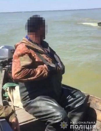В Одесской области водный патруль обнаружил пьяного лодочника