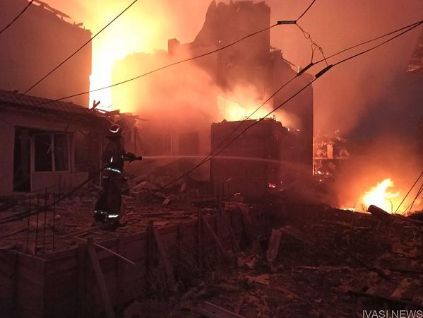 Військові показали наслідки нічного удару по Одеській області