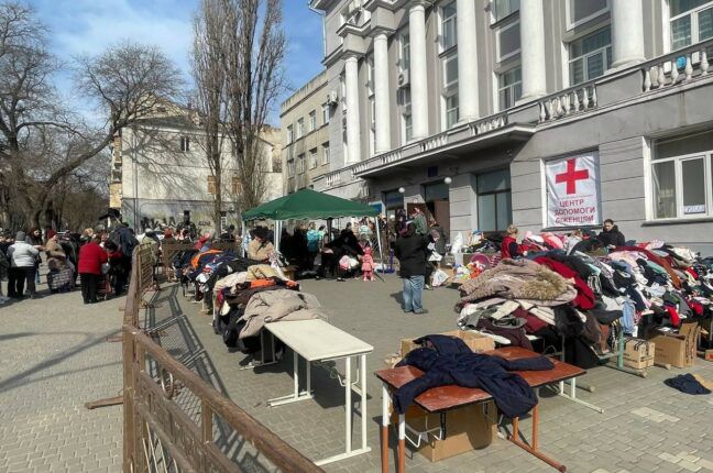 Гуманітарний центр в Одесі потребує теплих речей