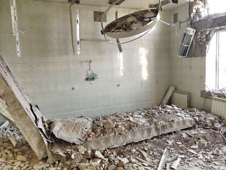 Россия обстреляла больницу в Бериславе и многоэтажку в Херсоне