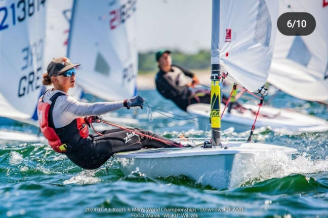 Одеська спортсменка здобула золоту медаль на чемпіонаті світу з парусного спорту