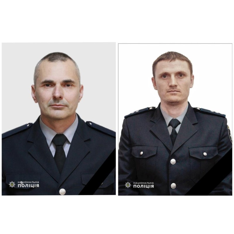 Захищаючи Батьківщину, героїчно загинули одеські поліцейські Сергій Кузьмінов та Юрій Коваш