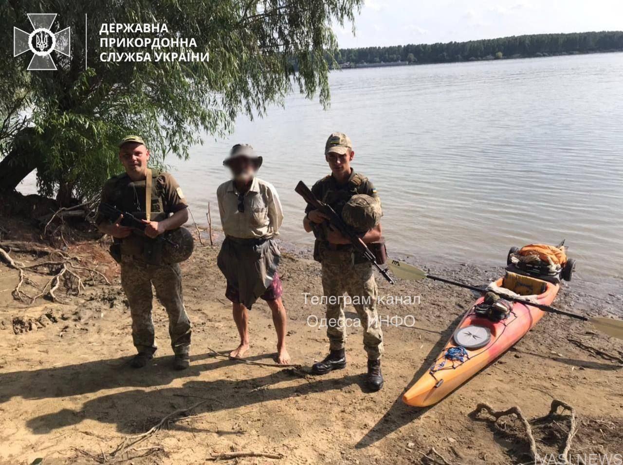 На Одещині оштрафовано літнього американця через заплив до України