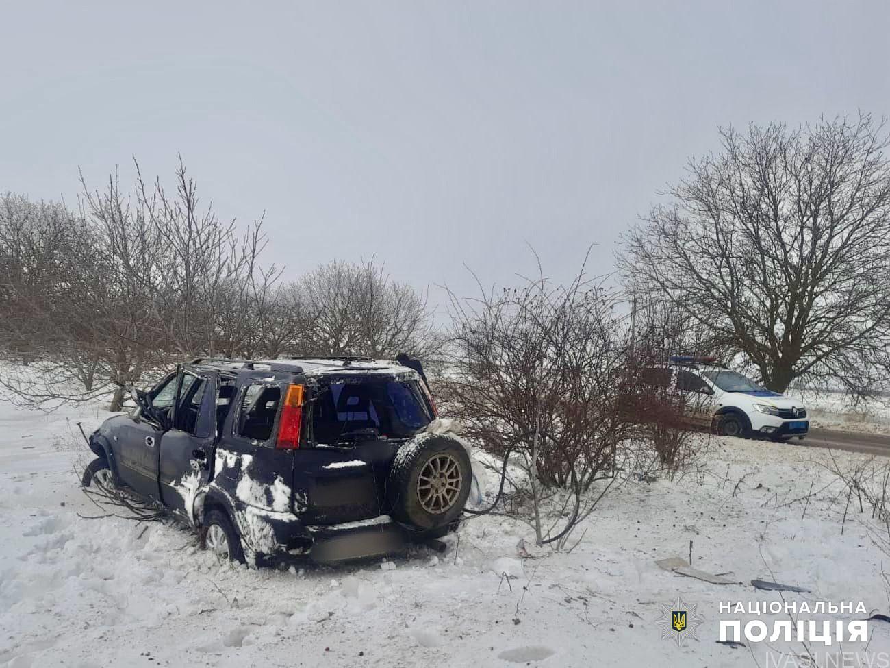 На Одещині розслідують ДТП, унаслідок якої загинув водій кросовера