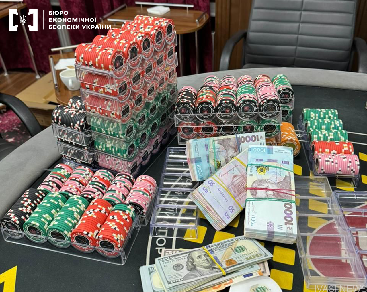 БЕБ викрило підпільний покер-клуб в Одесі (фото)