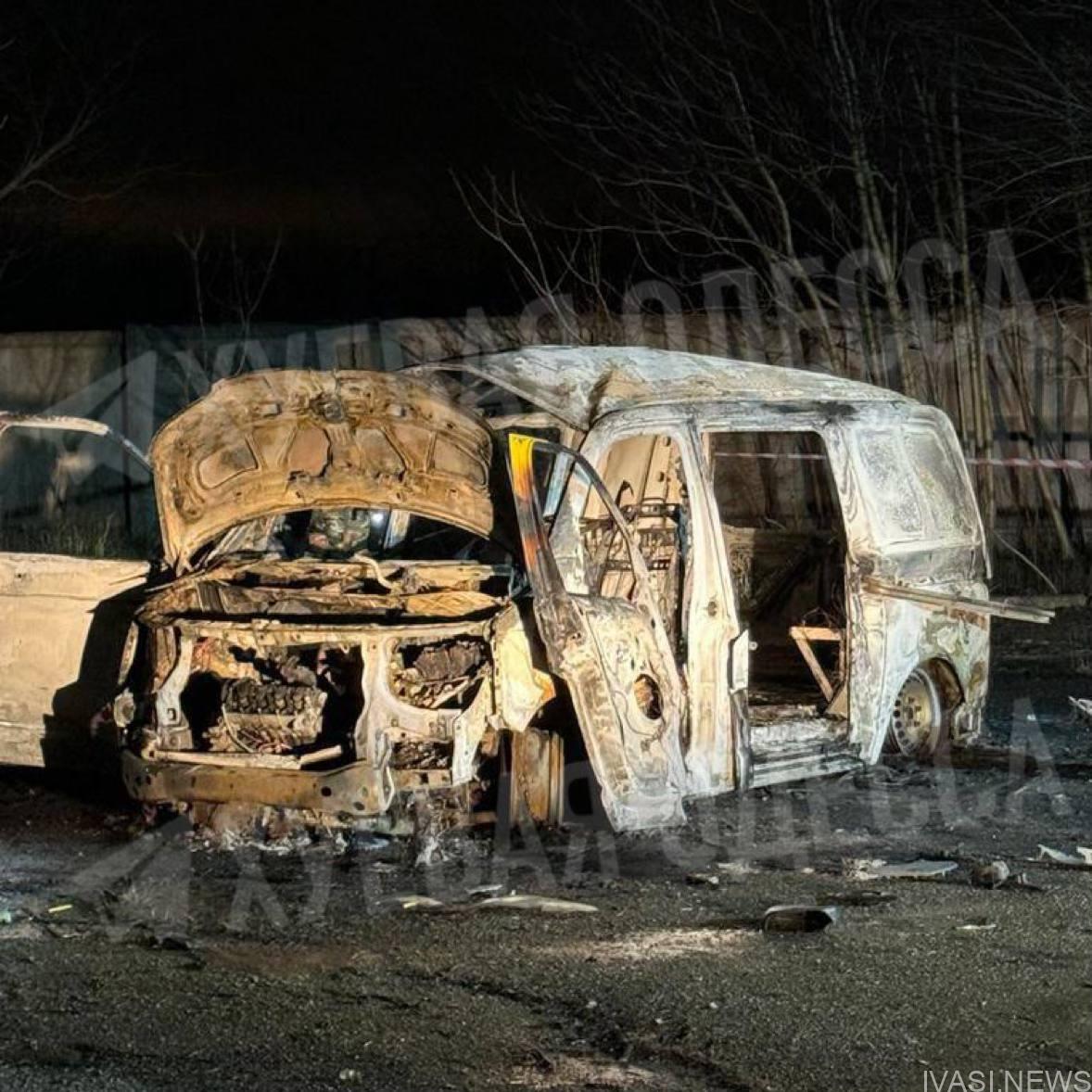 В селі Гвардійське під Одесою вибухнуло авто (фото)