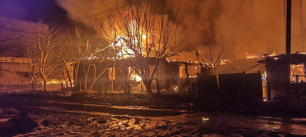 Рашисты сожгли заживо в Харькове троих детей