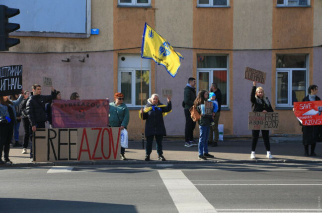 В Одесі проходить акція на підтримку українських військовополонених(фото)