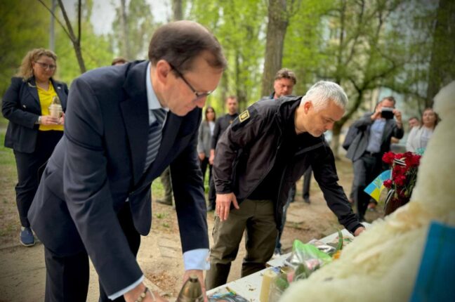 Голова Норвезької дипломатії прибув в Одесу(фото)