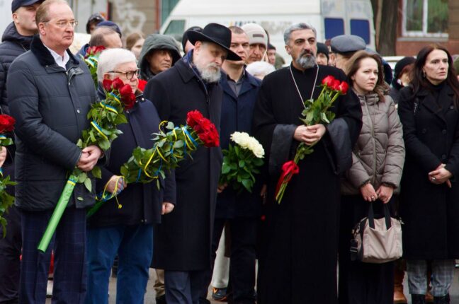 Одеса вшанувала пам’ять жертв Голокосту у 80-ту річницю звільнення Освенціму (фото)